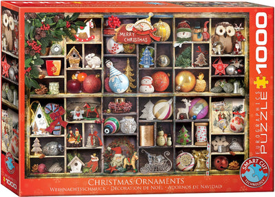 Eurographics - Décorations de Noël [ornements de Noël] - 1000 pièces 68×48cm (l×h) - puzzle