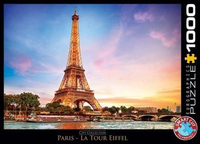 Puzzle Eurographics - paris la tour eiffel (1000)