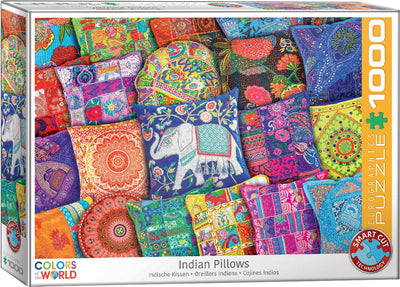 Eurographics - oreillers indiens [oreillers indiens] - 1000 pièces 68×48cm (l×h) - puzzle