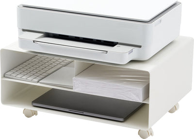 Armoire pour imprimante Yamazaki - tour - blanc
