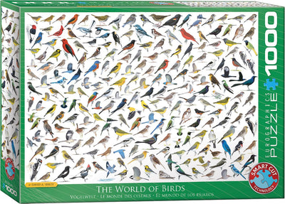 Eurographics - le monde des oiseaux - David Sibley - 1000 pièces 68×48cm (l×h) - puzzle