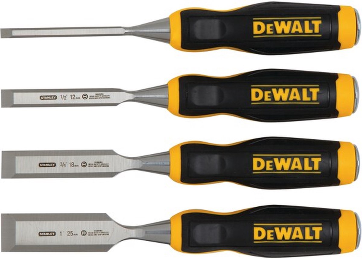 Dewalt dwht0-16063 | ciseaux à bois | Ensemble 4 pièces - dwht0-16063