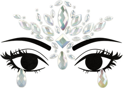 Cristaux lumineux pour le visage Partydeco