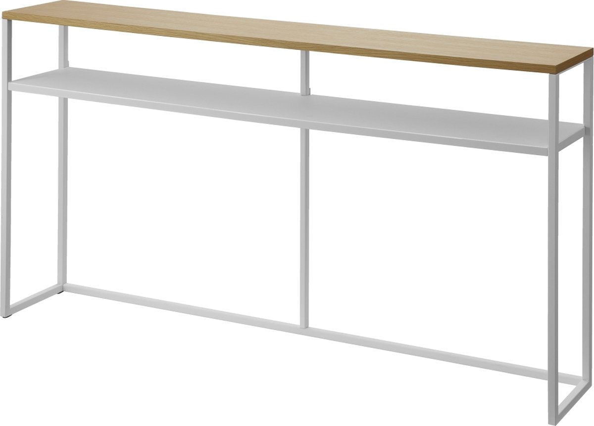Table console Yamazaki large - tour - blanc