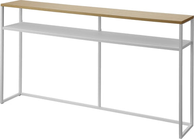 Table console Yamazaki large - tour - blanc