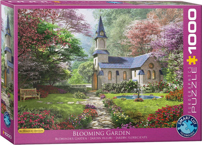 Eurographics - jardin fleuri [jardin fleuri] - dominic davison - 1000 pièces 68×48cm (l×h) - puzzle