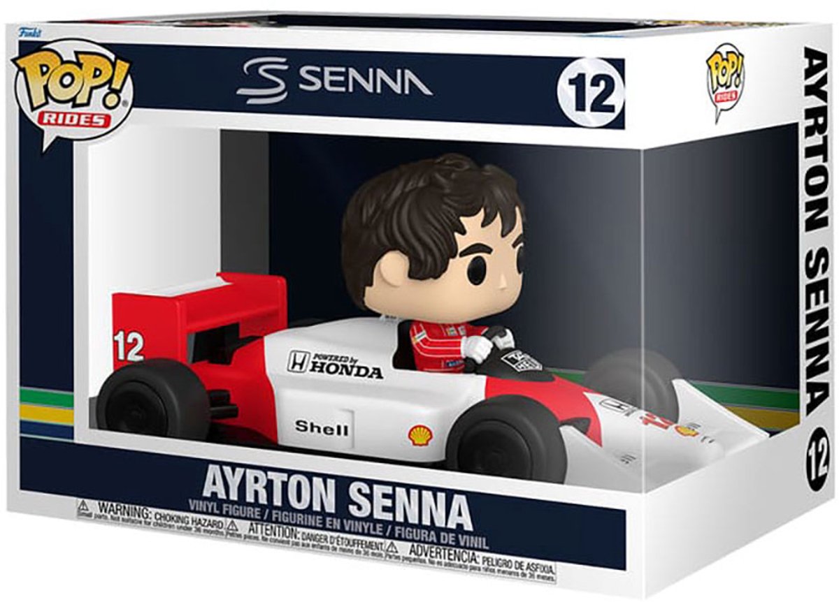 Funko pop manèges : séné - ayrton senna pop #12