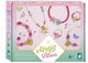 Janod - fées magiques - paquet créatif - 6 bijoux papillons - paquet bricolage