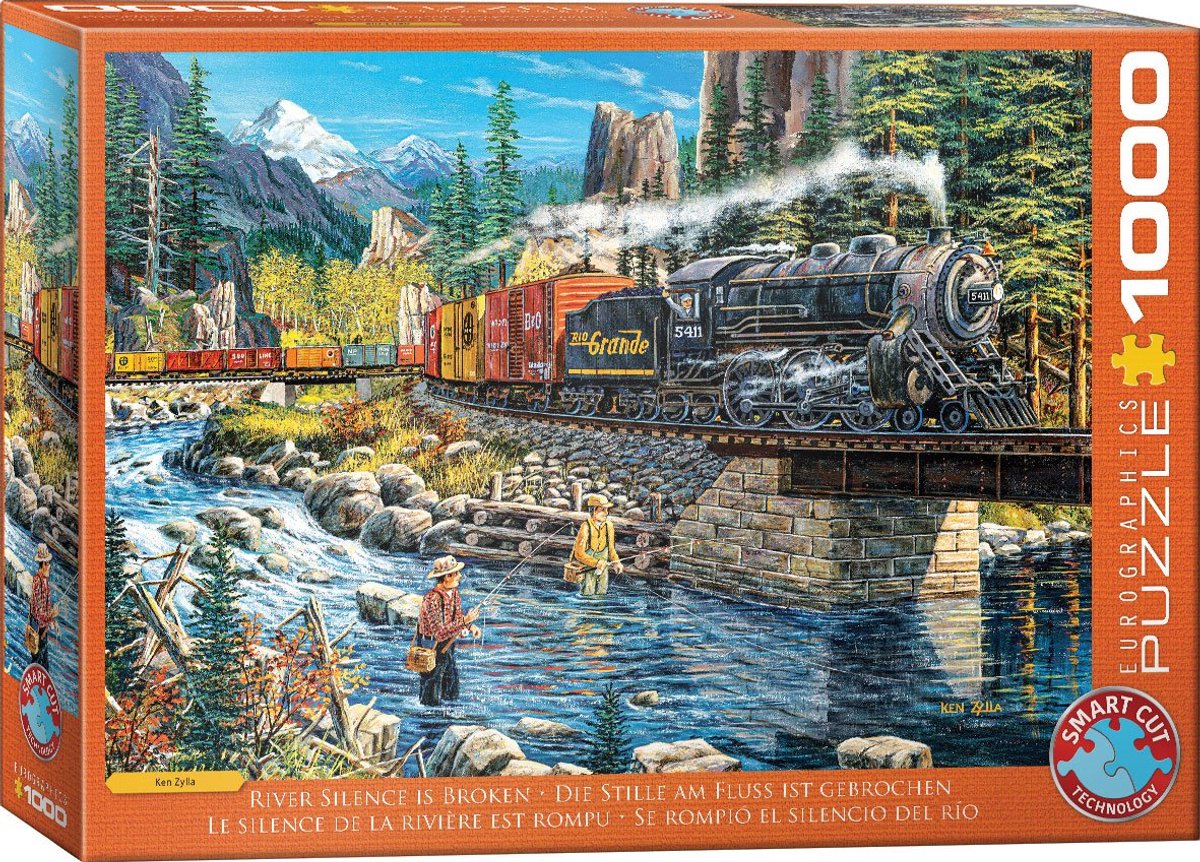 Eurographics - le silence de la rivière est brisé [le silence de la rivière est brisé] - Ken Zylla - 1000 pièces 68×48cm (l×h) - puzzle