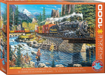 Eurographics - le silence de la rivière est brisé [le silence de la rivière est brisé] - Ken Zylla - 1000 pièces 68×48cm (l×h) - puzzle