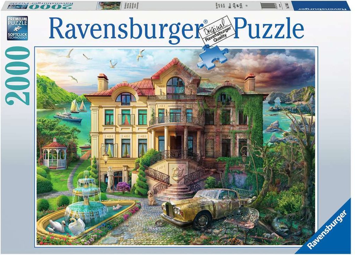 Ravensburger Jigsaw Puzzle Country House Over Time, 2000st.