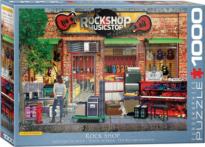 Eurographics - rock shop [rock shop] - paul normand - 1000 pièces 68×48cm (l×h) - puzzle