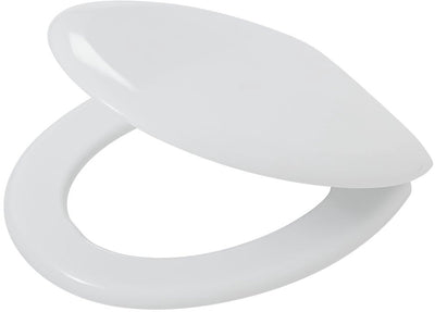 Tiger burley - siège de toilette avec couvercle - mdf - blanc