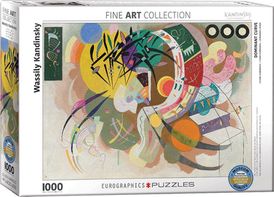 Eurographics - courbe dominante [courbe dominante] - Wassily Kandinsky - 1000 pièces 68×48cm (l×h) - puzzle d'art