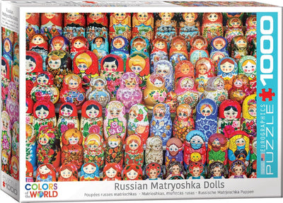 Eurographics - Poupées matriochka russes - 1000 pièces 68×48cm (l×h) - puzzle