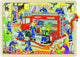 Goki Wooden Jigsaw Puzzle Fire Brigade, 48e.