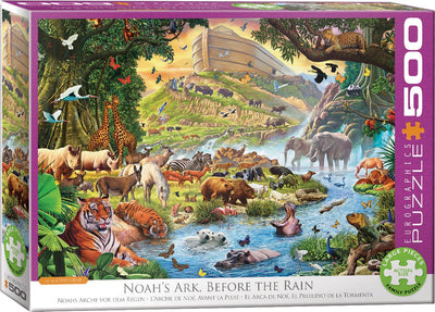 Eurographics - l'arche de Noé avant la pluie [l'arche de Noé avant la pluie] - Steve Crisp - 500 pièces xl 68×48cm (l×h) - puzzle familial