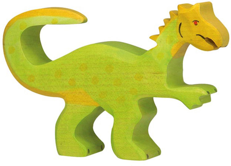 Dinosaures Holztiger - oviraptor - 13x2x9cm - figurine en bois - fait main