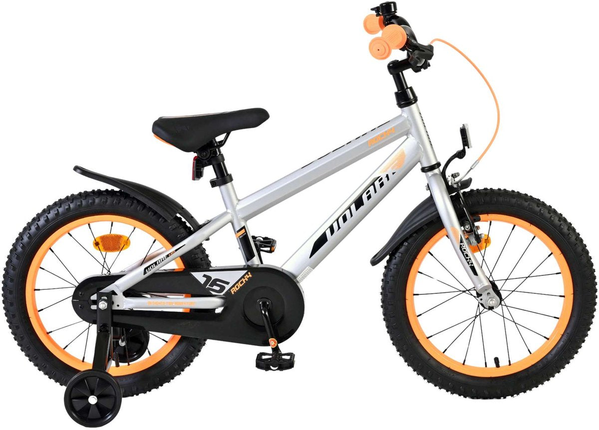 Volare Rocky Children's Bicycle - Boys - 16 pouces - Gray
