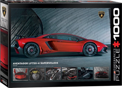 Eurographics - lamborghini aventador lp750-4 superveloce - 1000 pièces 68×48cm (l×h) - puzzle