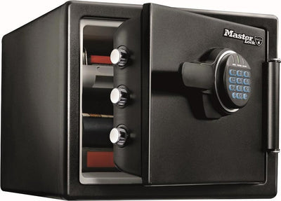 Coffre-fort Masterlock avec serrure à combinaison électronique, ignifuge et étanche - taille L - lfw082ftc