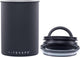 Conception planétaire USA - airscape® classic 500gr. - charbon de bois - pot de conservation - récipient de conservation du café - boîte de conservation - hermétique et frais - acier inoxydable