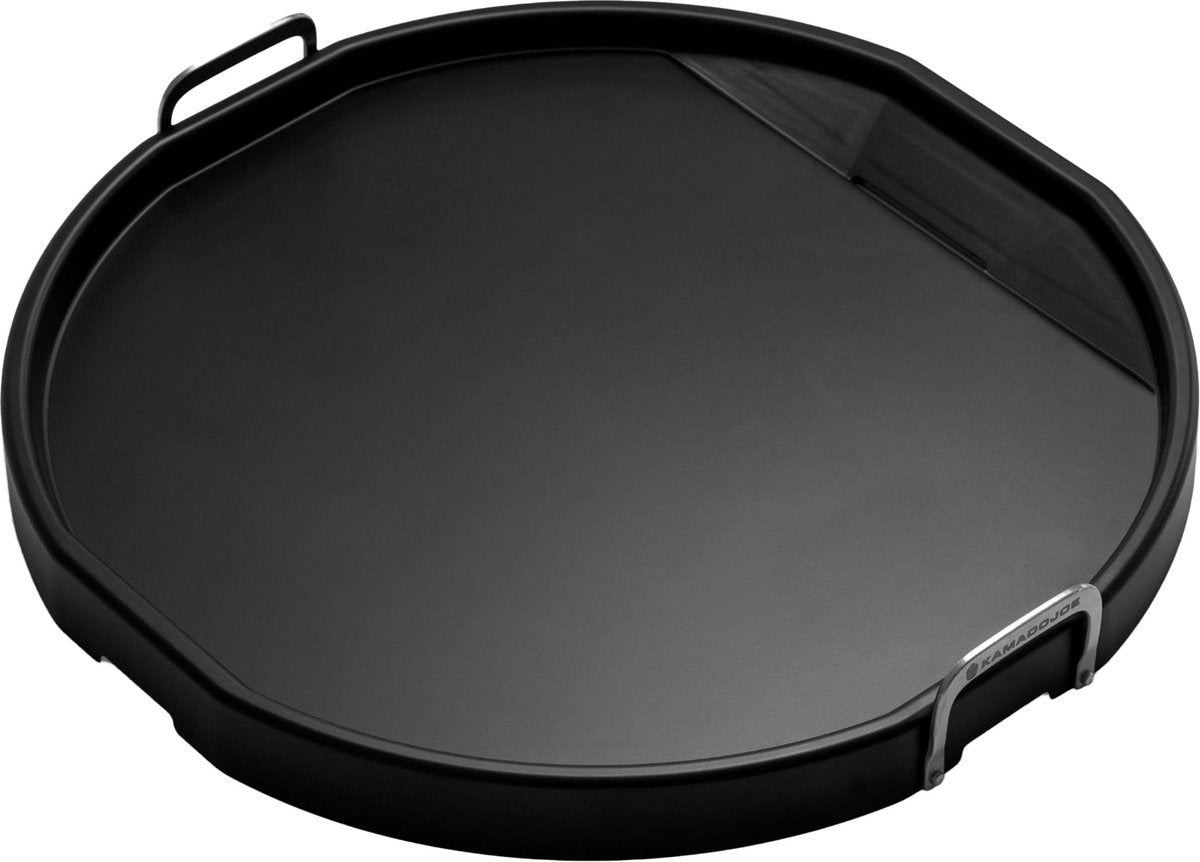 Kamadojoe kamado joe® plancha en acier au carbone big joe® – pour une cuisson polyvalente sur le barbecue kamado - plancha plancha