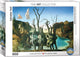 Eurographics - cygnes reflétés comme des éléphants [les cygnes qui se déplacent en éléphants] - Salvador Dali - 1000 pièces 68×48cm (l×h) - puzzle d'art