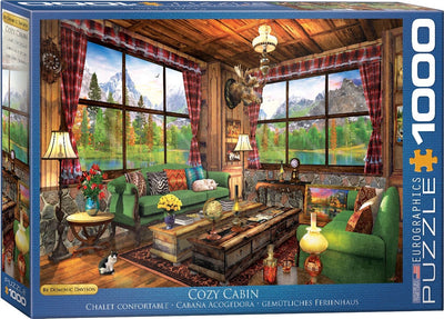 Eurographics - Cabane douillette - Dominic Davison - 1000 pièces - puzzle