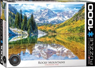 Eurographics - montagnes rocheuses, colorado, États-Unis - 1000 pièces 68×48cm (l×h) - puzzle