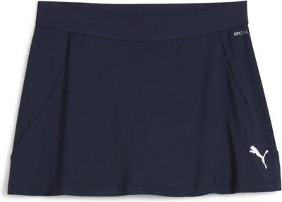 Jupe de sport femme Puma teamgoal jupe - bleu marine-blanc