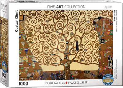 Eurographics - l'arbre de vie [der lebensbaum] - Gustav Klimt - 1000 pièces 68×48cm (l×h) - puzzle d'art