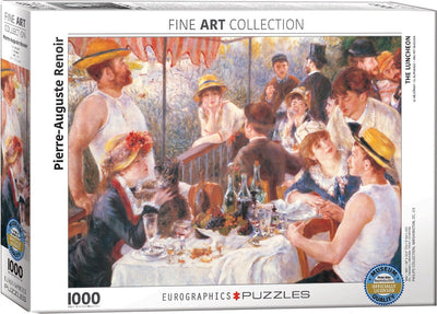 Eurographics - le repas [le déjeuner] - pierre-auguste renoir - 1000 pièces 68×48cm (l×h) - puzzle d'art