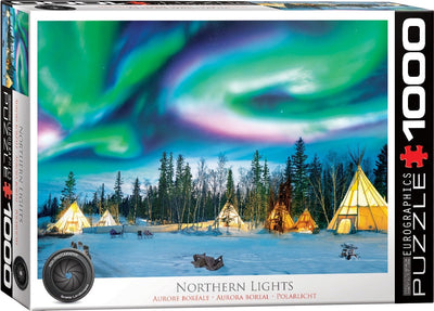 Eurographics - aurores boréales [aurores boréales] - 1000 pièces 68×48cm (l×h) - puzzle