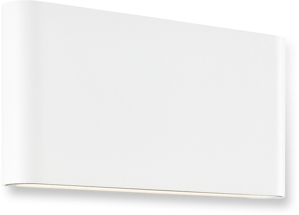 Brilliant Brillant welbie - lampe d'extérieur - ip44 - 1x LED 14w intégré - blanc