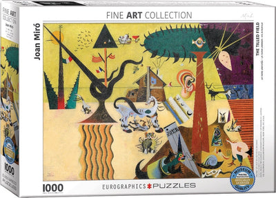 Eurographics - le carnaval d'arlequin [le carnaval d'arlequin] - joan miro - 1000 pièces 68×48cm (l×h) - puzzle d'art