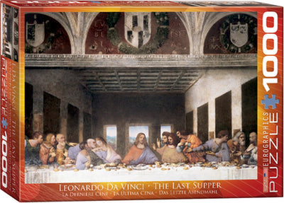 Eurographics - la Cène [il cenacolo] - Leonardo da Vinci - 1000 pièces 68×48cm (l×h) - puzzle d'art