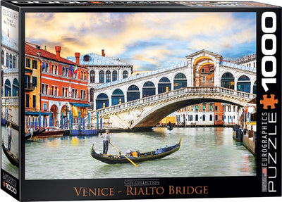 Eurographics - pont du Rialto à Venise - 1000 pièces 68×48cm (l×h) - puzzle