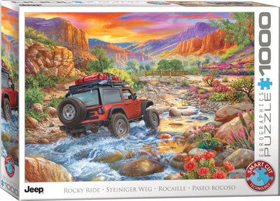 Eurographics - balade cahoteuse [promenade rocheuse] - illustrations bigelow - 1000 pièces 68×48cm (l×h) - puzzle