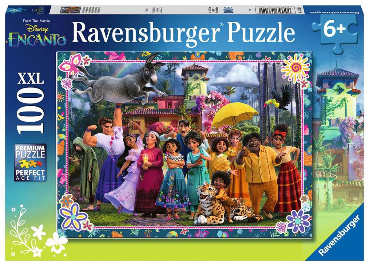 Ravensburger charm xxl puzzle 100 pièces multicolore