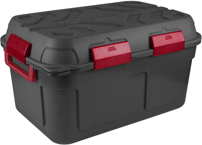 Boîte de rangement étanche Sunware q-line avec couvercle 130l - 79x54,5x42,5 cm
