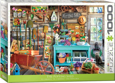 Eurographics - le hangar d'empotage - 1000 pièces 68×48cm (l×h) - puzzle
