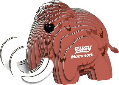 Puzzle 3D Eugy - mammouth - préhistoire - durable - collectionnez-les tous - 6 ans