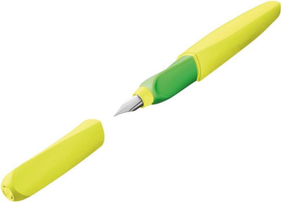 Stylo plume Pelikan twist - jaune fluo