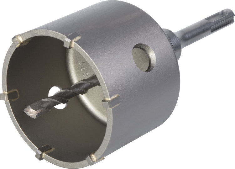 Wolfcraft - scie cloche 76 mm - sds plus - perceuse électrique à boîtier encastré 76 mm - 5460000
