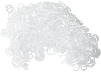 Creativ company cheveux bouclés, blancs, 15 gr 1 boîte