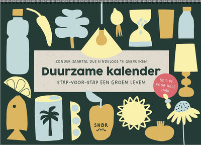 Calendrier durable sans marque et sans marque