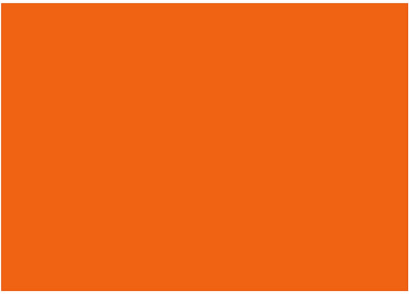 Creativ Company Eva Foam Sheets Orange, A4, 10e.