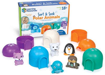 Ressources pédagogiques sort seek™ animaux polaires - à partir de 18 mois