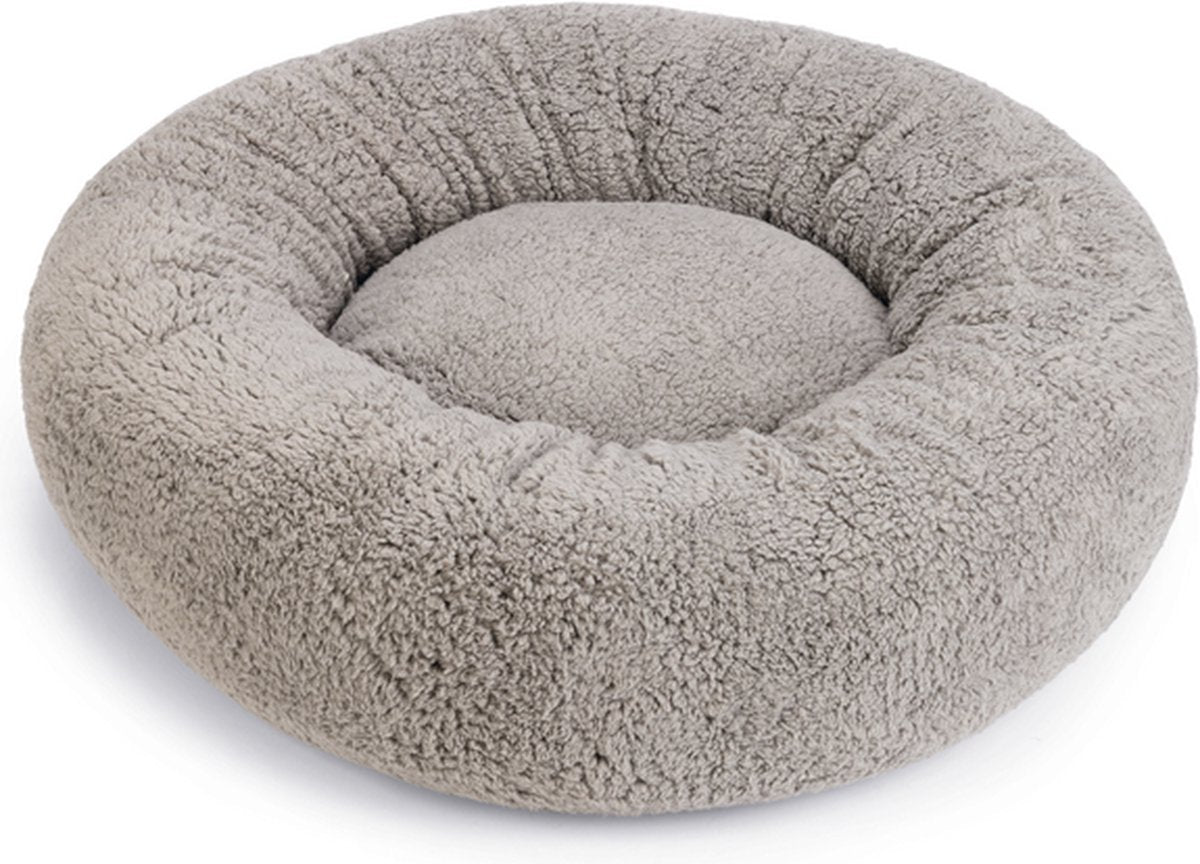 Beeztees jaxx - lit orthopédique pour chien - gris - 50x50x20 cm